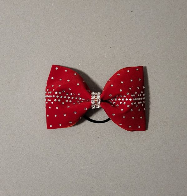 Tailless Bow Samt Strass Variante I – Bild 4