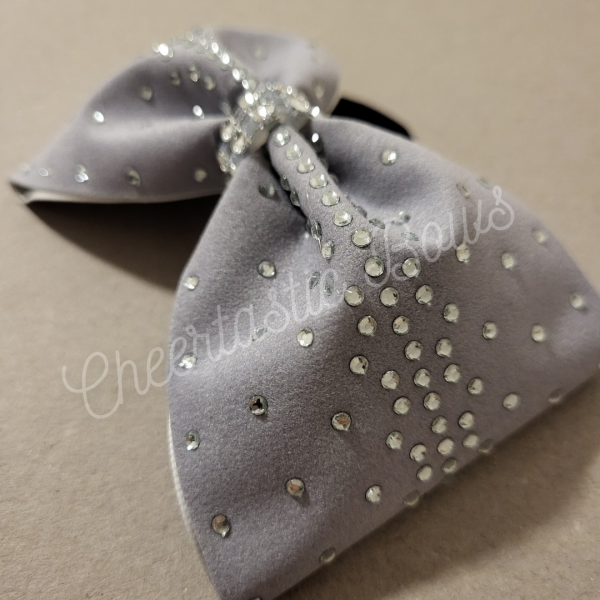 Tailless Bow Samt Strass Variante I – Bild 2